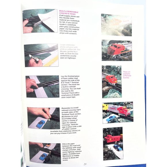 Model Railroading Made "E-Z"w Bachmanns E-z Track System Robert Scheicher 1995 - Picture 7 of 12